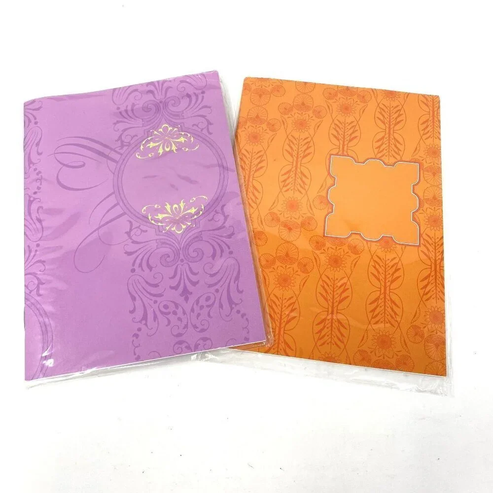 Russell + Hazel 2 Notebooks Mini Blank Pages Stationery 12 Pages